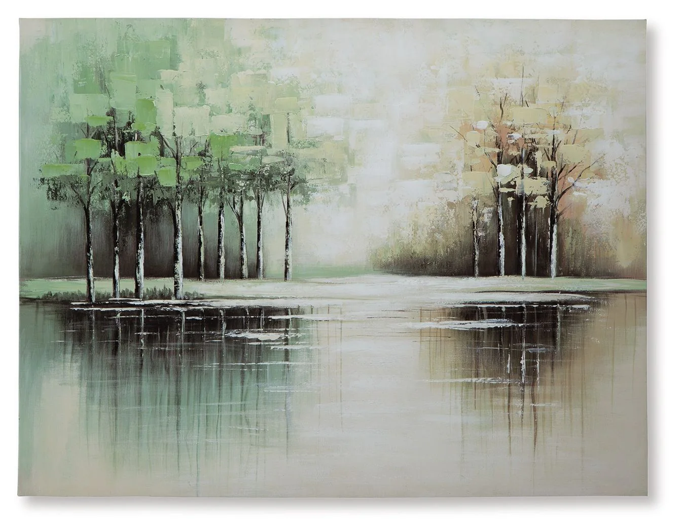 Garlenridge - Wall Art - Green / Tan / White - Image 1