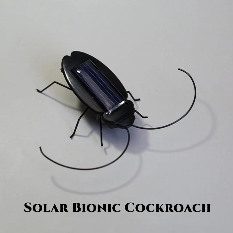Mini Solar-Powered Cockroach Toy - Image 2