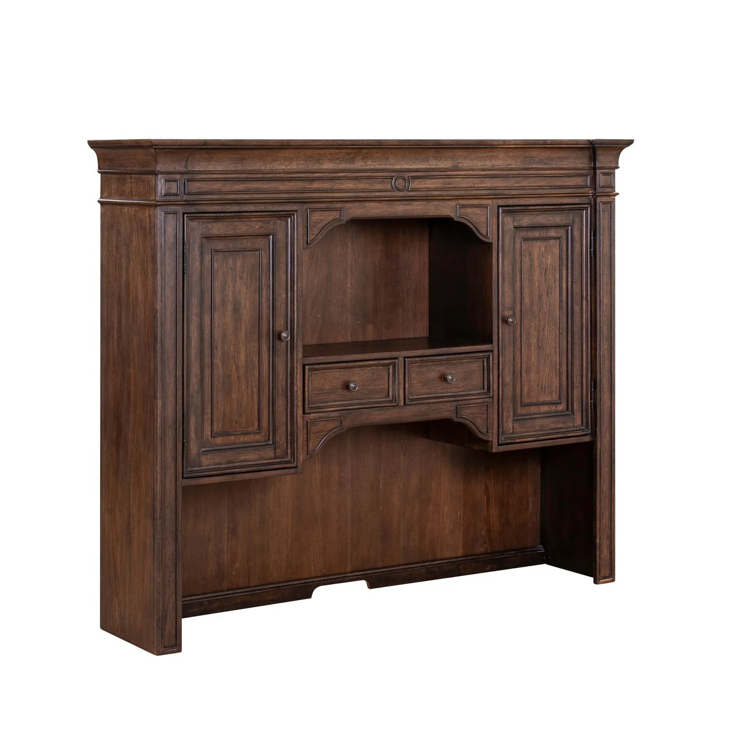 Providence Park - Jr Executive Credenza Hutch - Chateau Brown - Image 2
