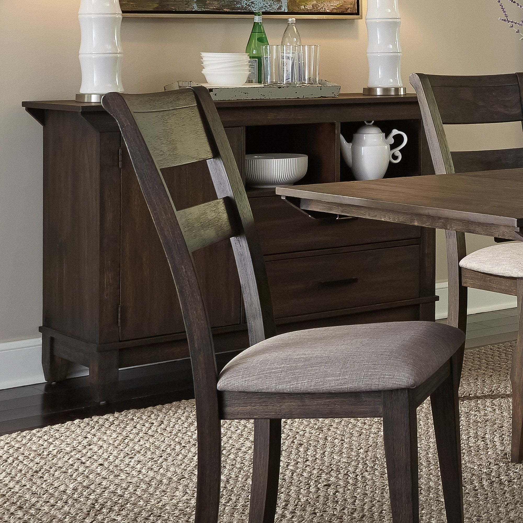 Double Bridge - Sideboard - Dark Chestnut - Image 2