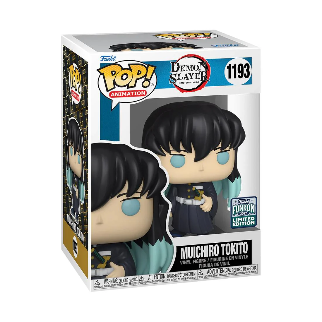 Funko Pop! Animation: Demon Slayer: Kimetsu no Yaiba - Muichiro Tokito 2022 Funkon Exclusive - Image 2