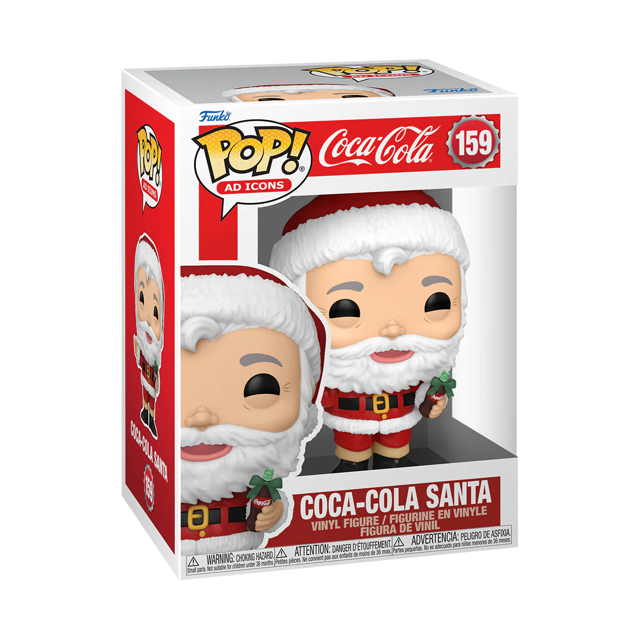 Funko Pop! Ad Icons: Coca-Cola - Santa #159 - Image 2