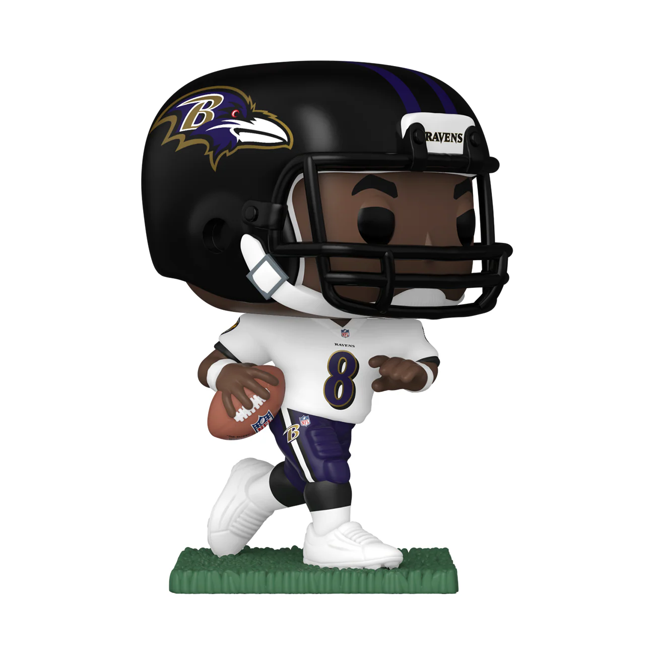 Funko Pop! NFL: Baltimore Ravens – Lamar Jackson Away Uniform