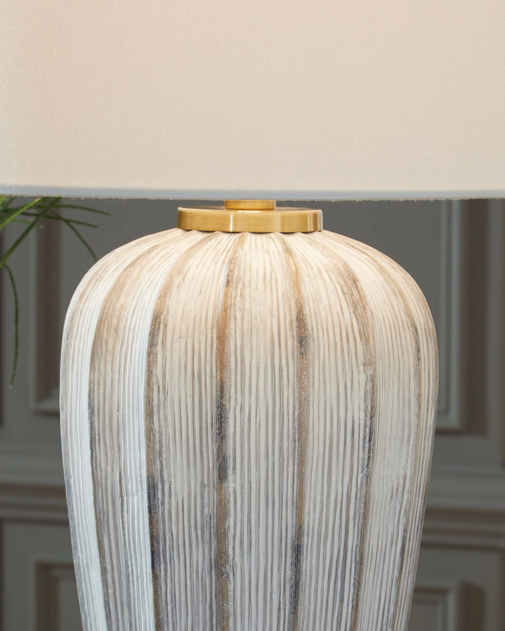 Lanwell - Poly Table Lamp - Antique Gray - Image 3