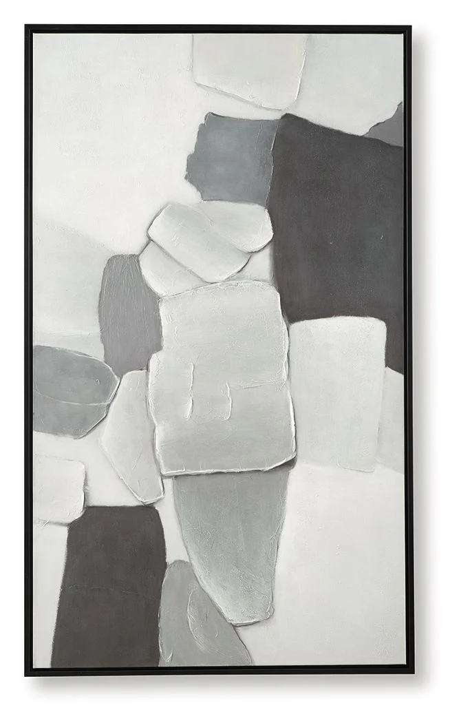 Adilson – Wall Art – White / Gray / Black