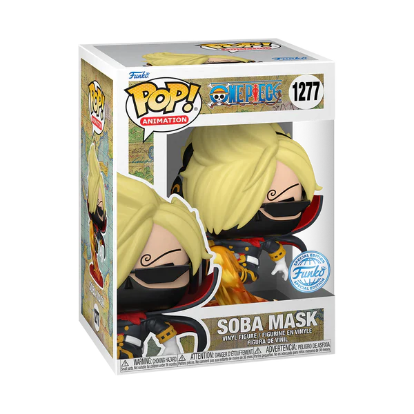 Funko Pop! Animation: One Piece - Soba Mask #1277 Exclusive - Image 2