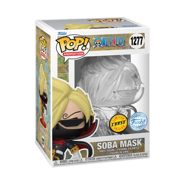 Funko Pop! Animation: One Piece - Sanji Soba Mask Chase Exclusive - Image 2