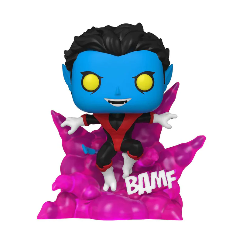 Funko Pop! Deluxe Marvel: X-Men – Nightcrawler Teleporting #1124 Glow-in-the-Dark PX Previews Exclusive