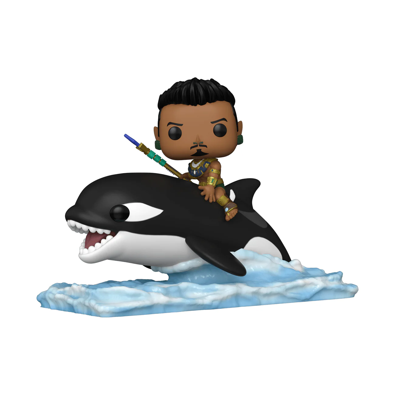Funko Pop! Ride Super Deluxe Marvel: Black Panther Wakanda Forever - Namor With Orca - Image 1