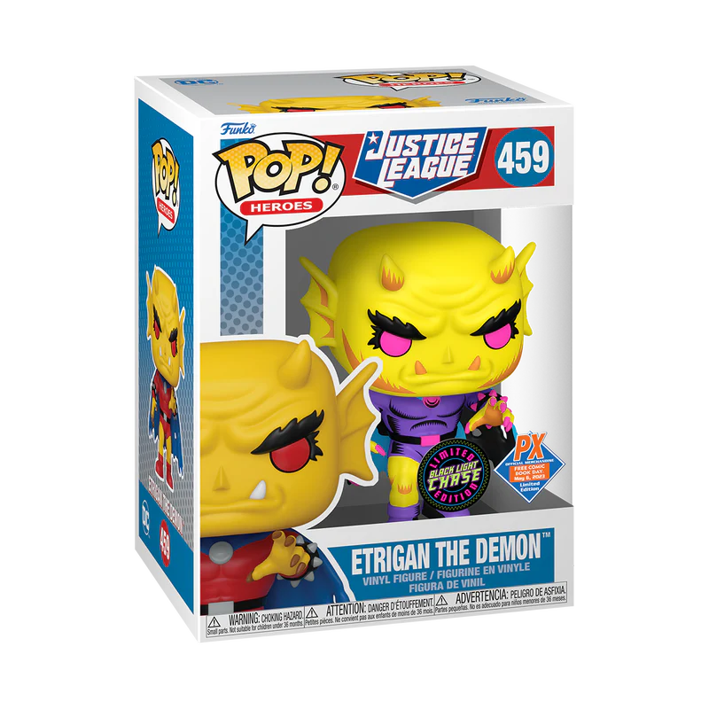 Funko Pop! Heroes DC Comics: Justice League - Etrigan the Demon Chase PX Previews Exclusive - Image 2
