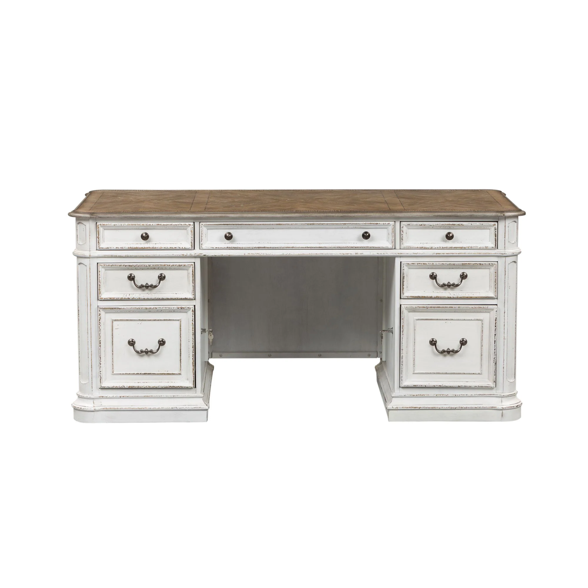 Magnolia Manor - Desk - Antique White - Image 2