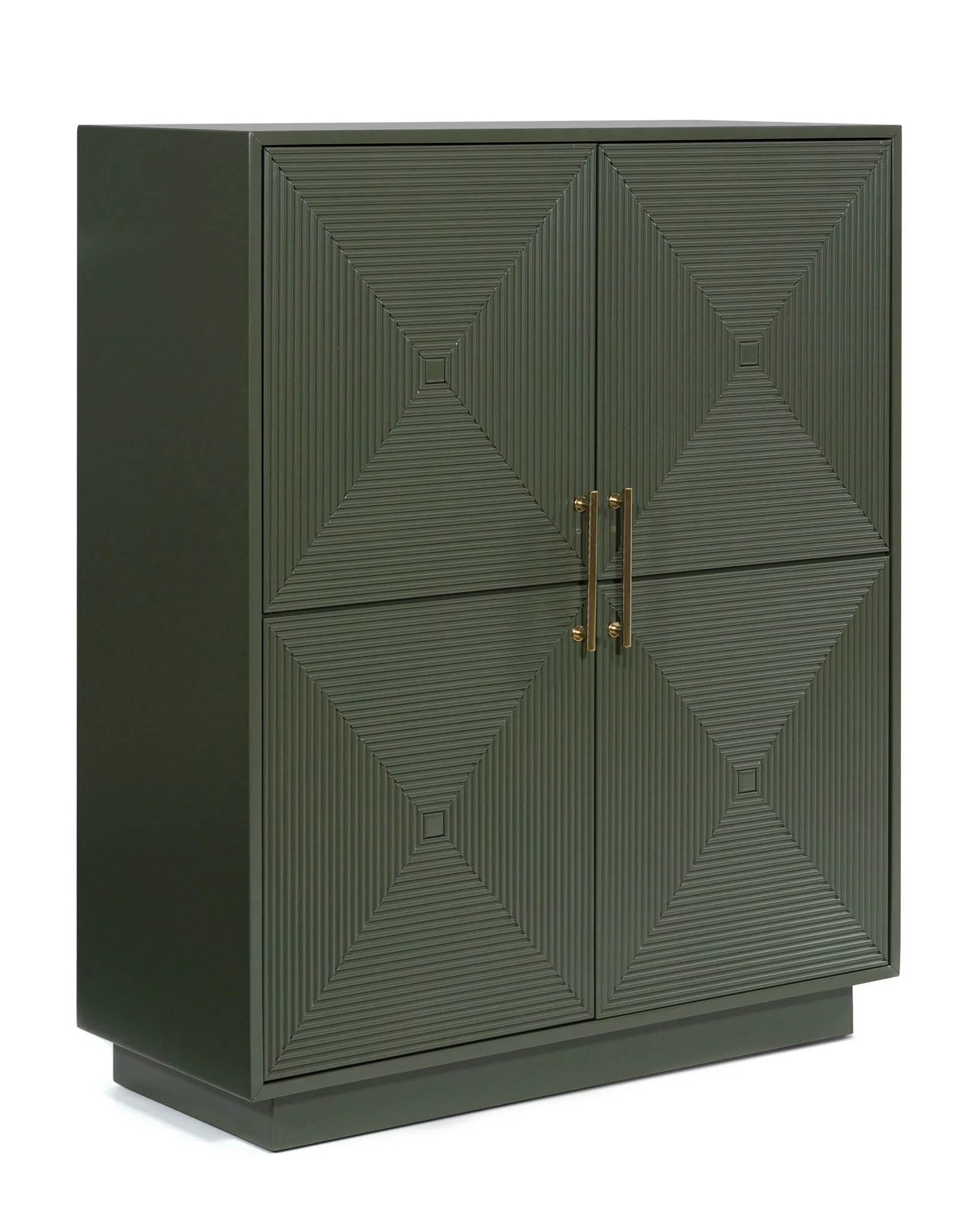 Geirwood – Accent Cabinet – Dark Green