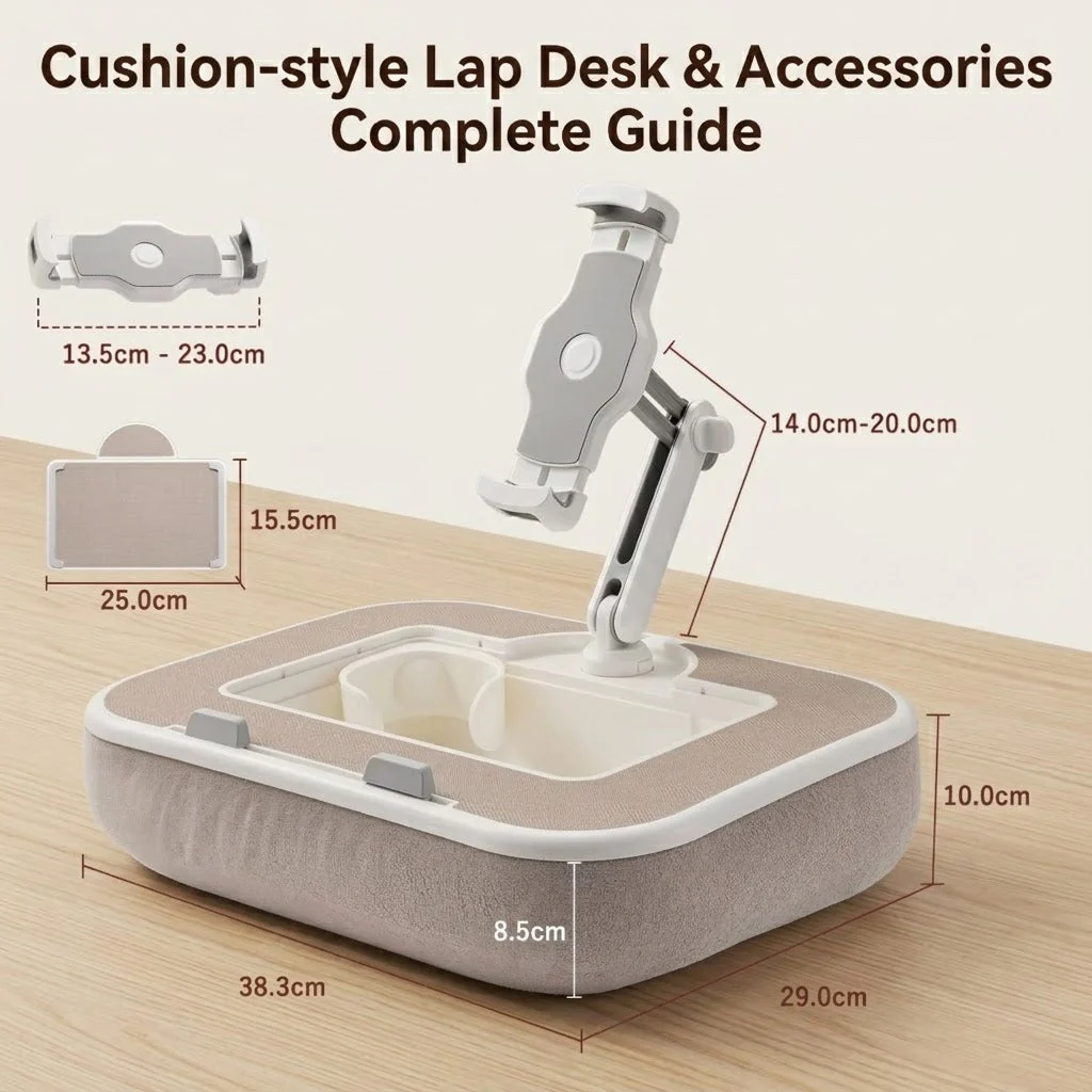 Work & Chill Rotating Tablet Pillow Desk - Image 3