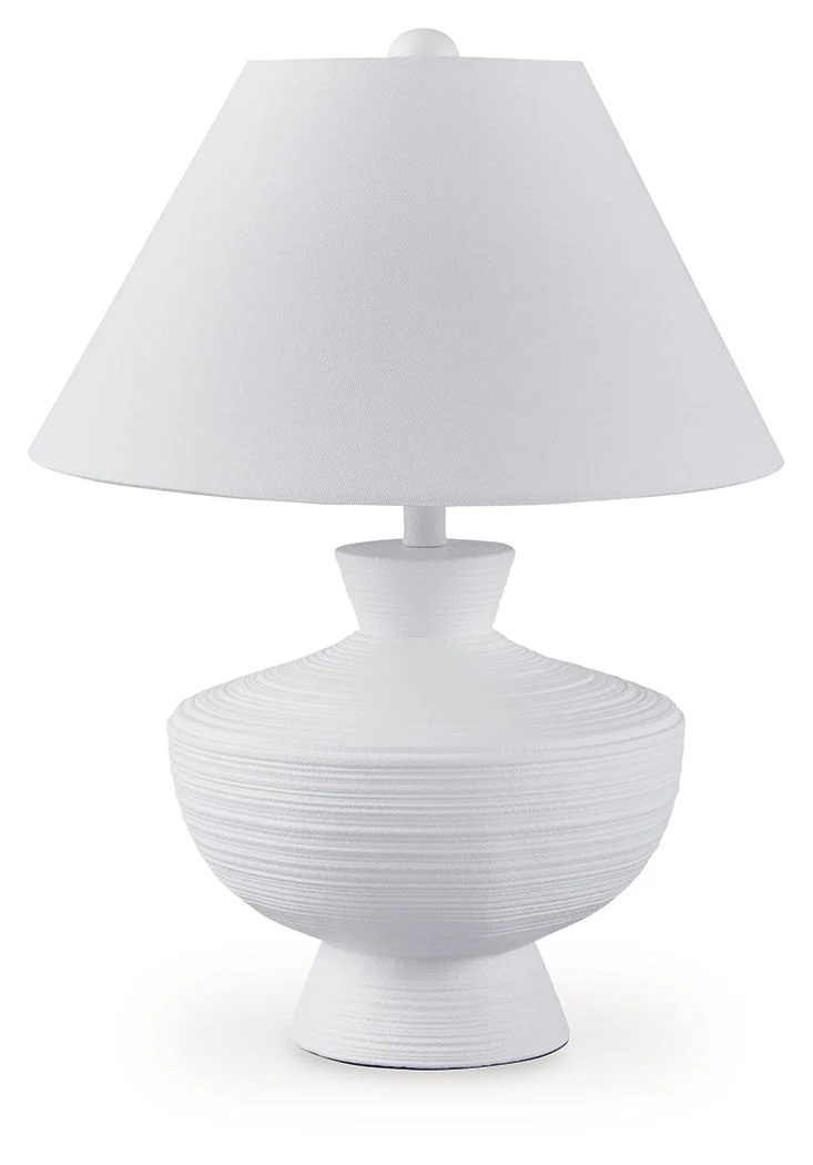 Harelwood - Poly Table Lamp - White - Image 1