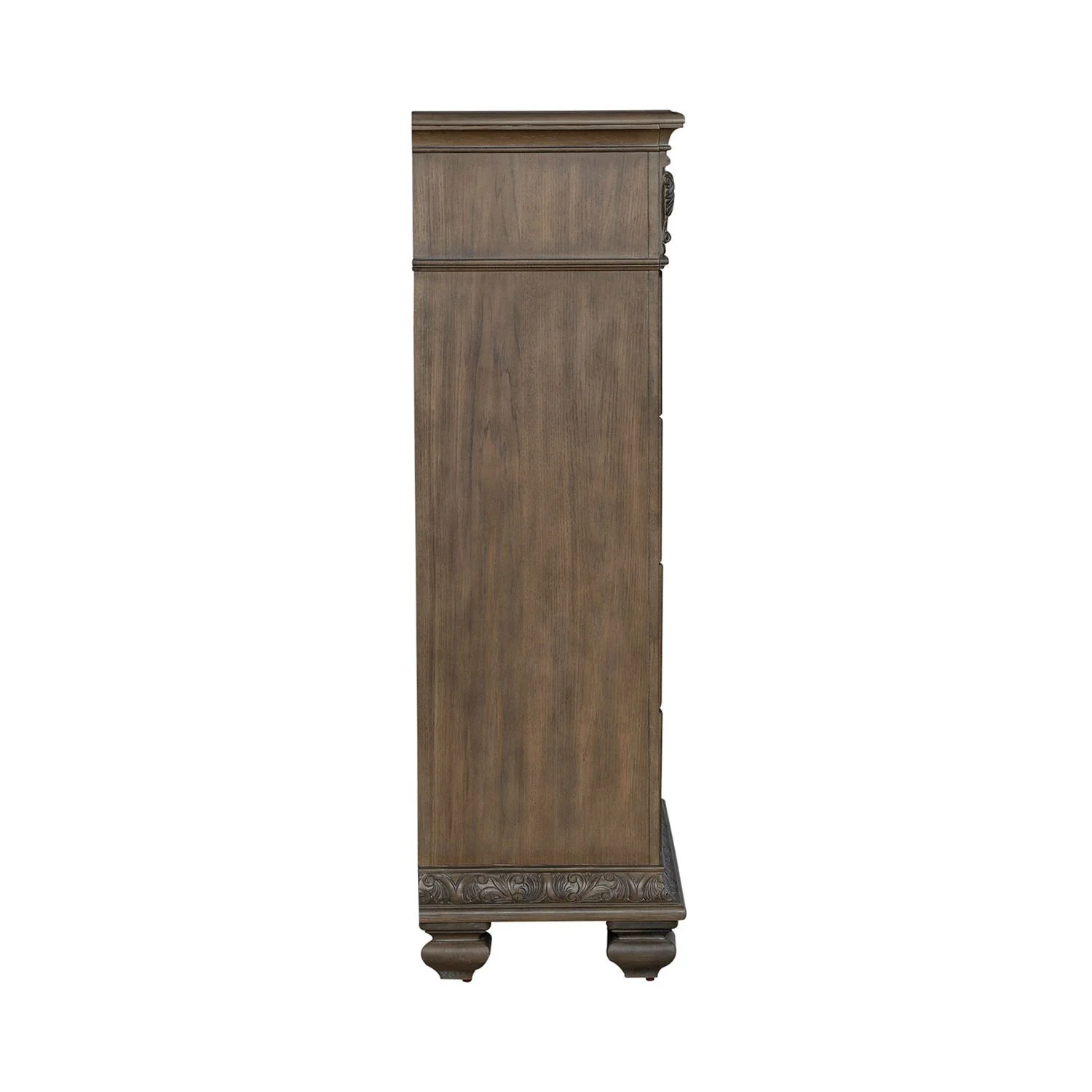 Carlisle Court - 5 Drawer Chest - Medium Brown - Image 3