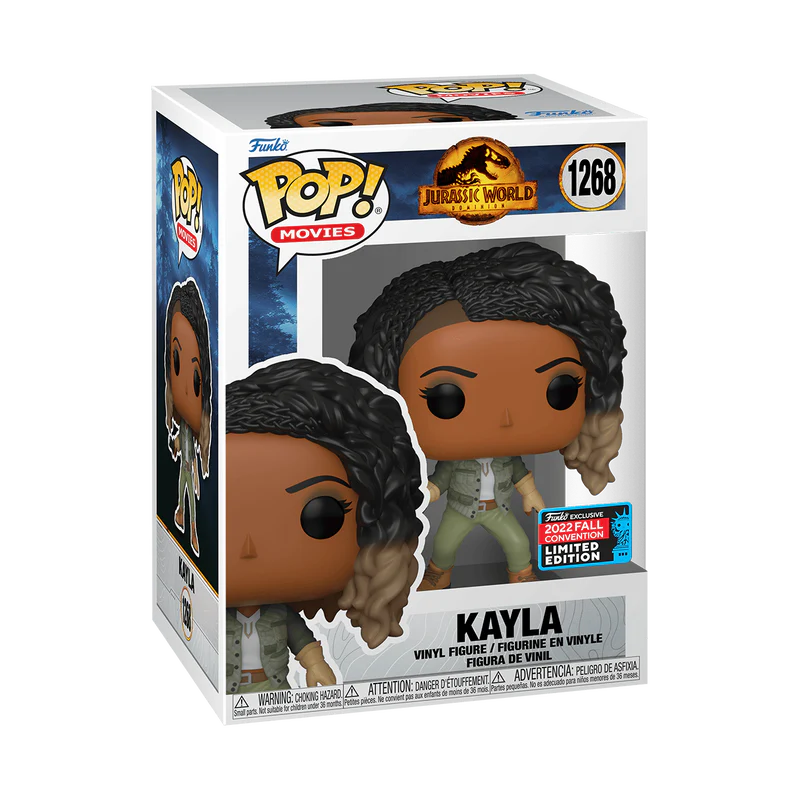 Funko Pop! Movies: Jurassic World Dominion - Kayla 2022 Convention Exclusive - Image 2