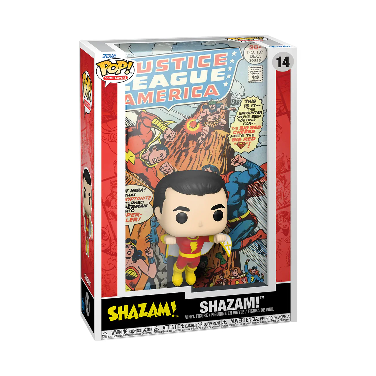Funko Pop! Comic Cover: DC Comics - Justice League of America Shazam! No.137 - Image 2