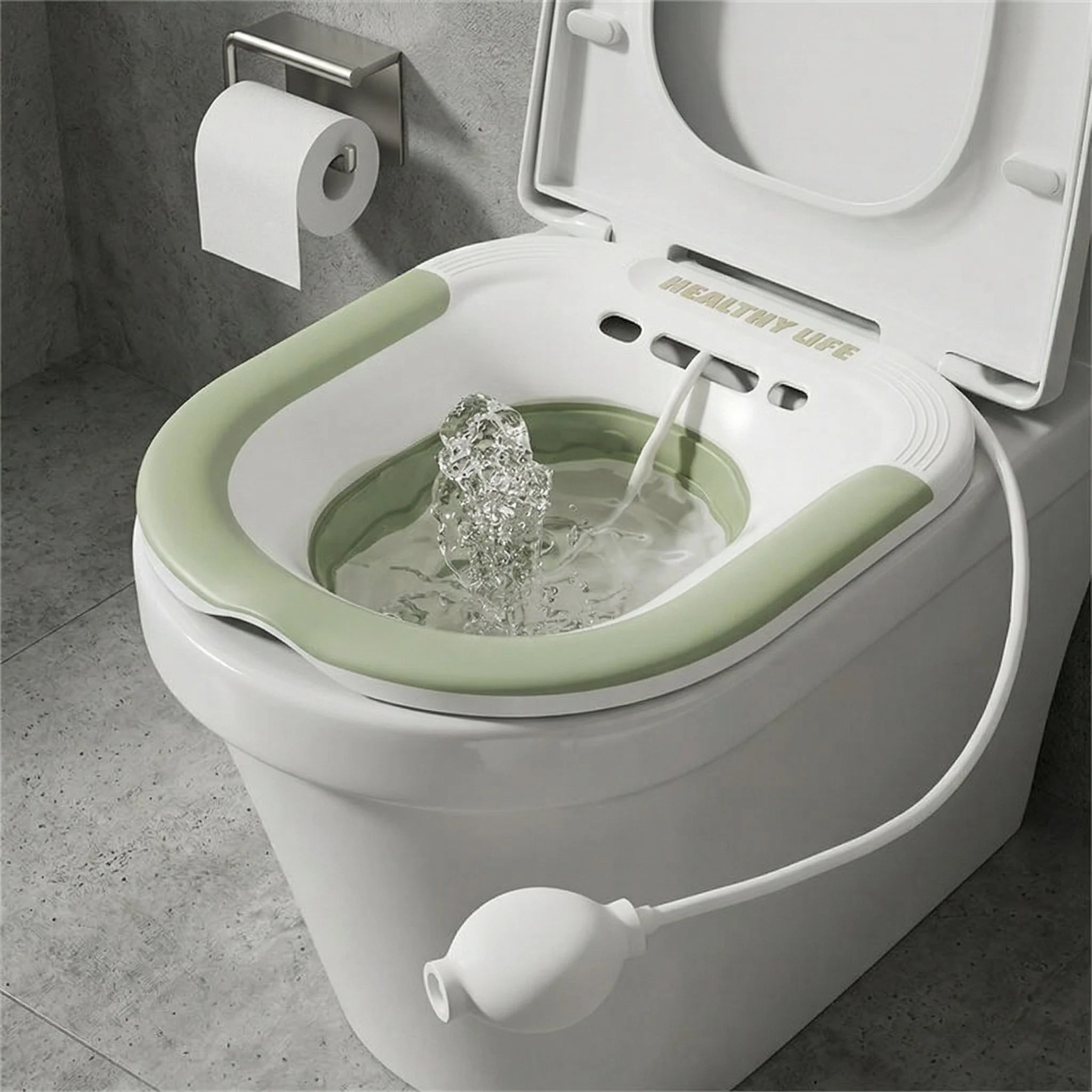 Foldable Home-Care Sitz Bath Basin
