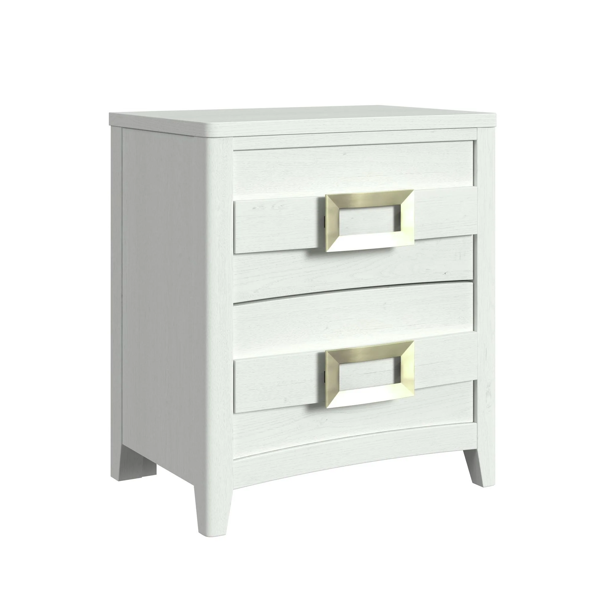 Tobias – 2-Drawer Nightstand With USB