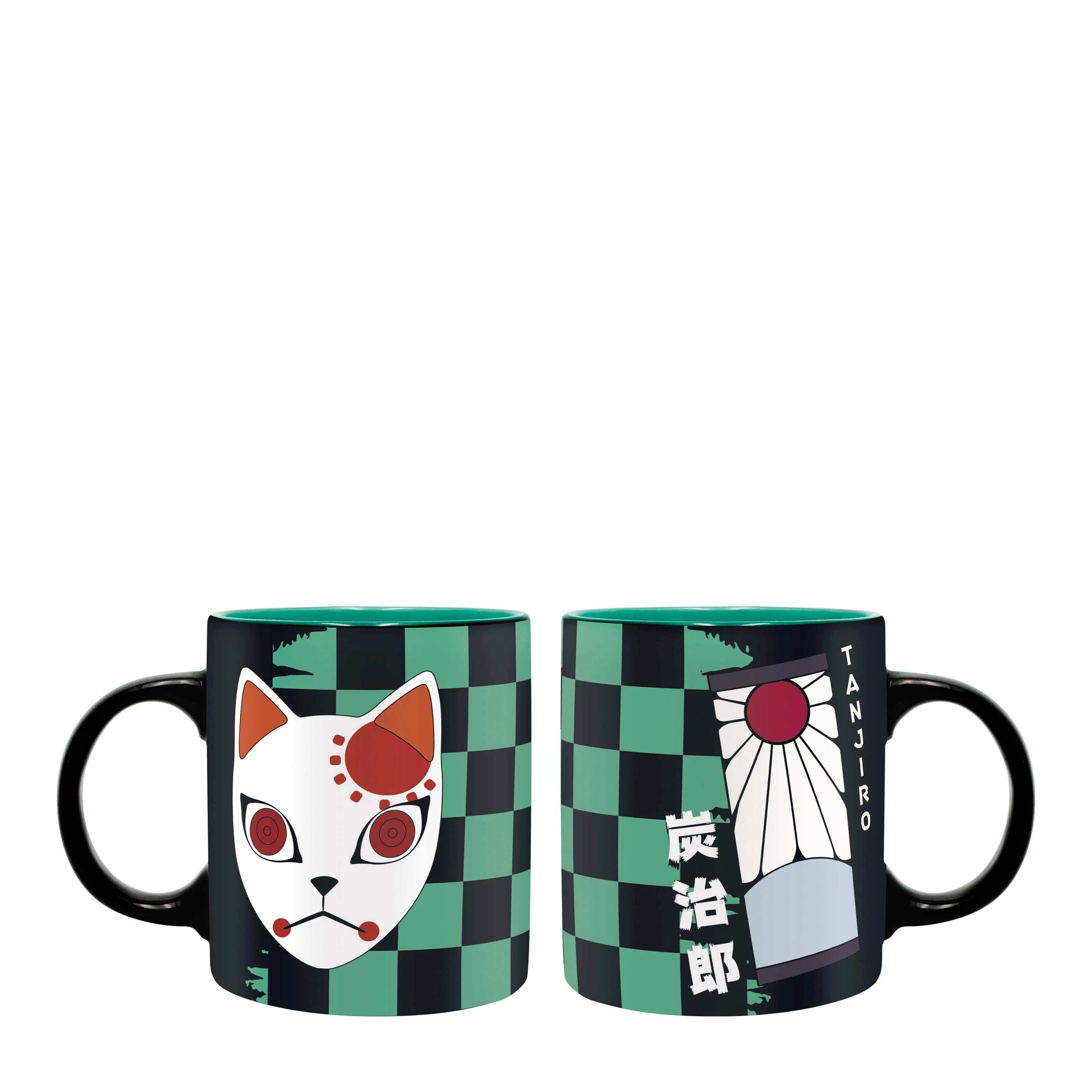 Demon Slayer Kimetsu No Yaiba Gift Set Ceramic Mug 11Oz Notebook & Metal Keychain - Image 2