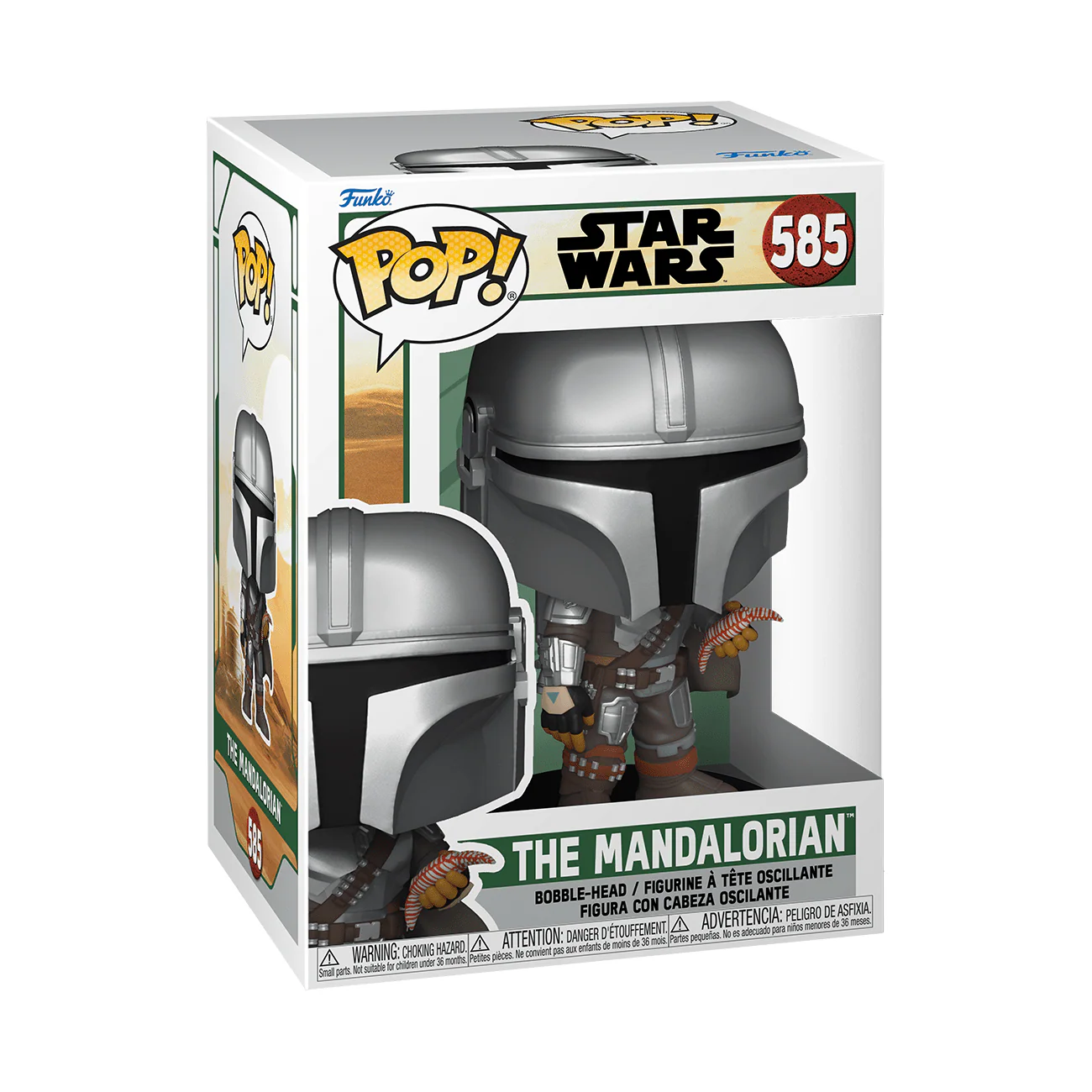 Funko Pop! Star Wars: The Book Of Boba Fett - The Mandalorian - Image 2