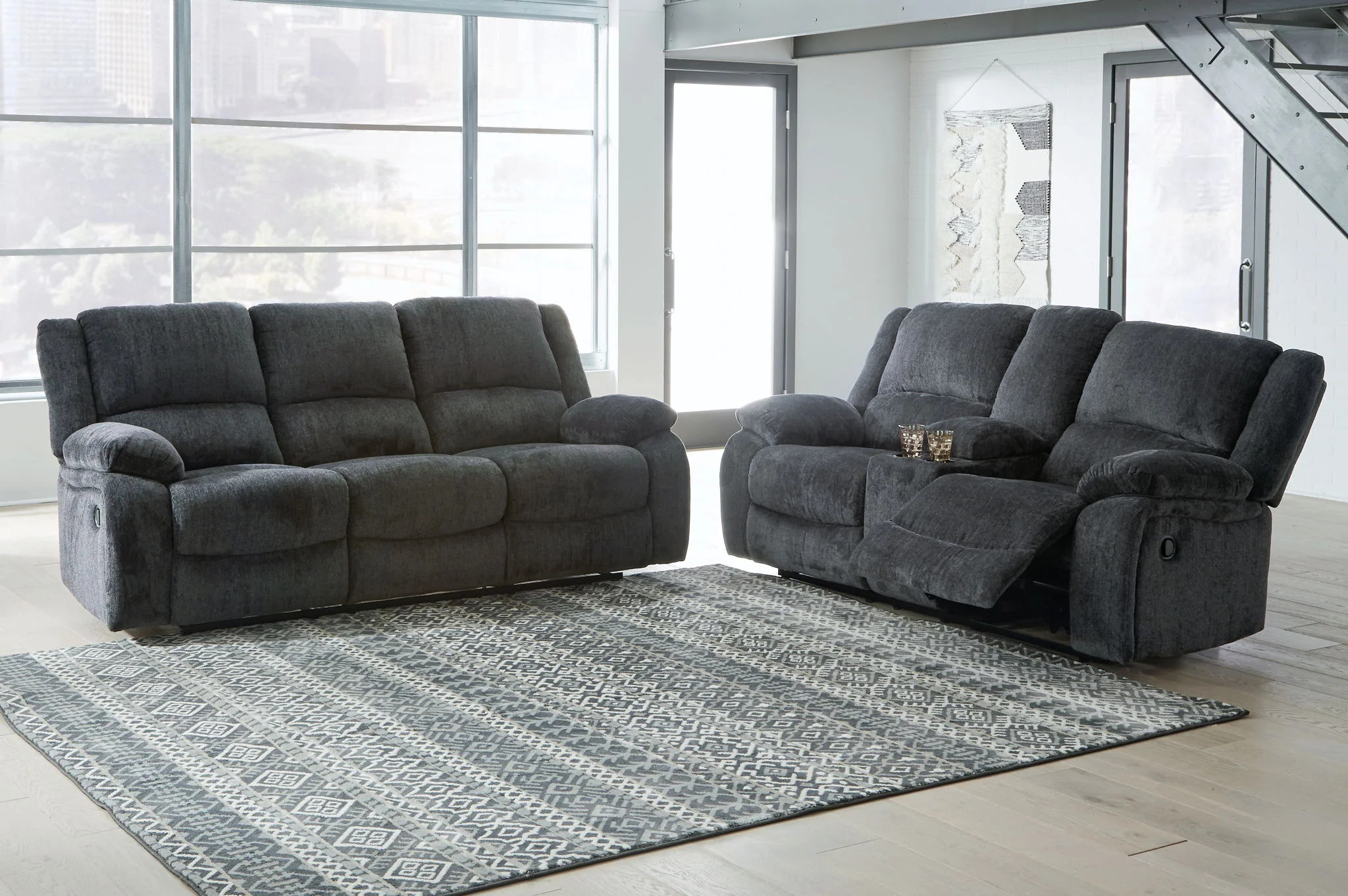 Draycoll - Reclining Living Room Set - Image 1