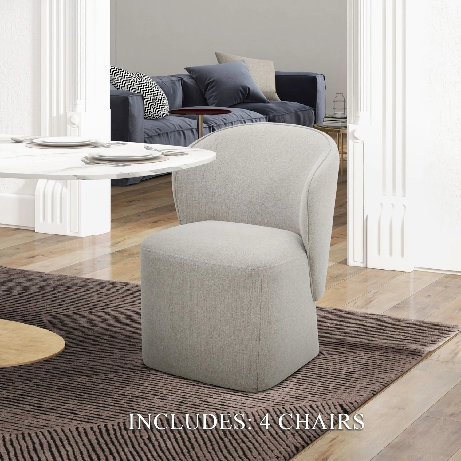 Accent Dining - Accent Dining Chairs (Set of 4) - Image 2