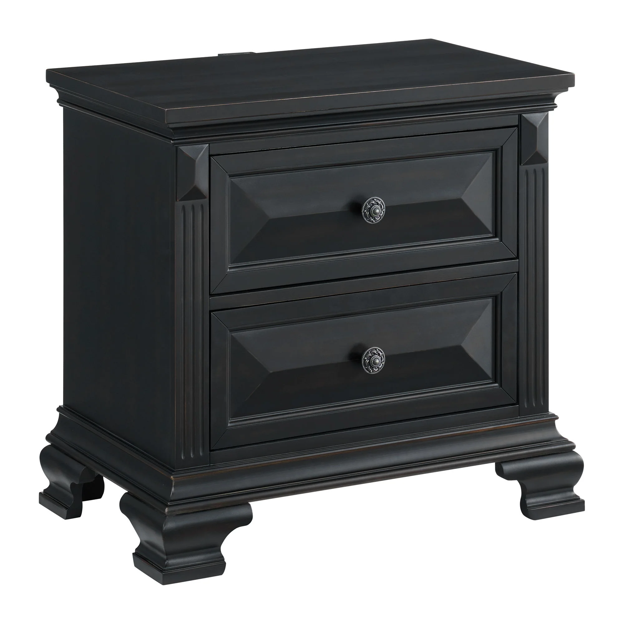 Bridgestone - 2-Drawer Nightstand With USB - Image 2