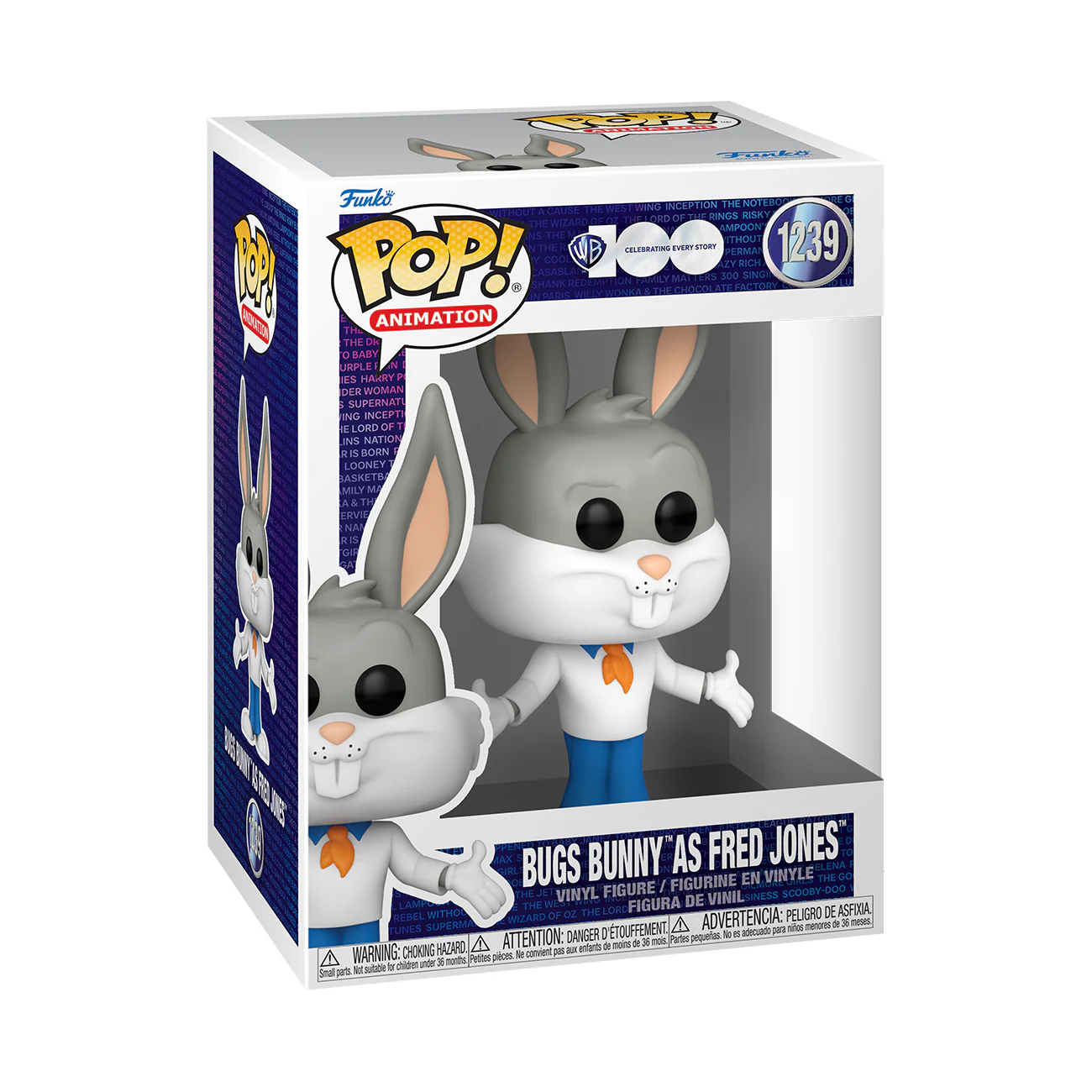 Funko Pop! Animation: Warner Bros 100th - Bugs Bunny as Fred Jones - Image 2