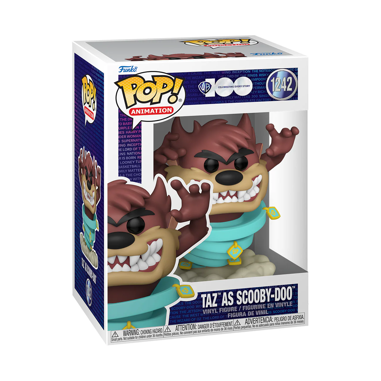 Funko Pop! Animation: Warner Bros 100th - Taz as Scooby-Doo - Image 2
