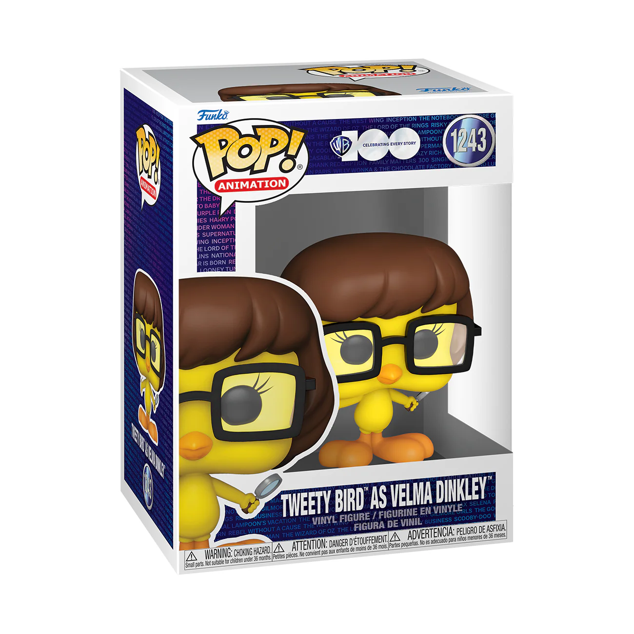 Funko Pop! Animation: Warner Bros 100th - Tweety Bird as Velma Dinkley - Image 2