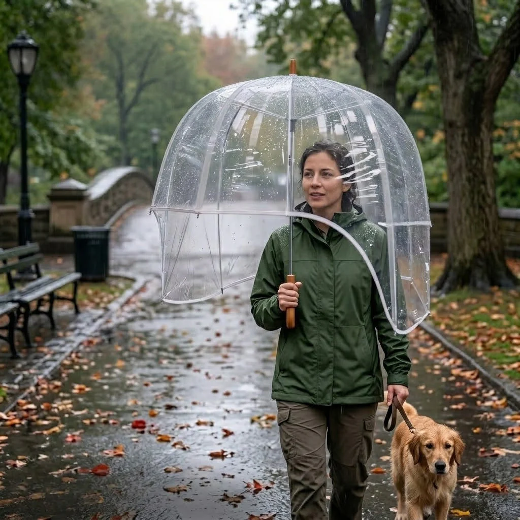 Never Wet Full Cover Bubble Umbrella - Image 1