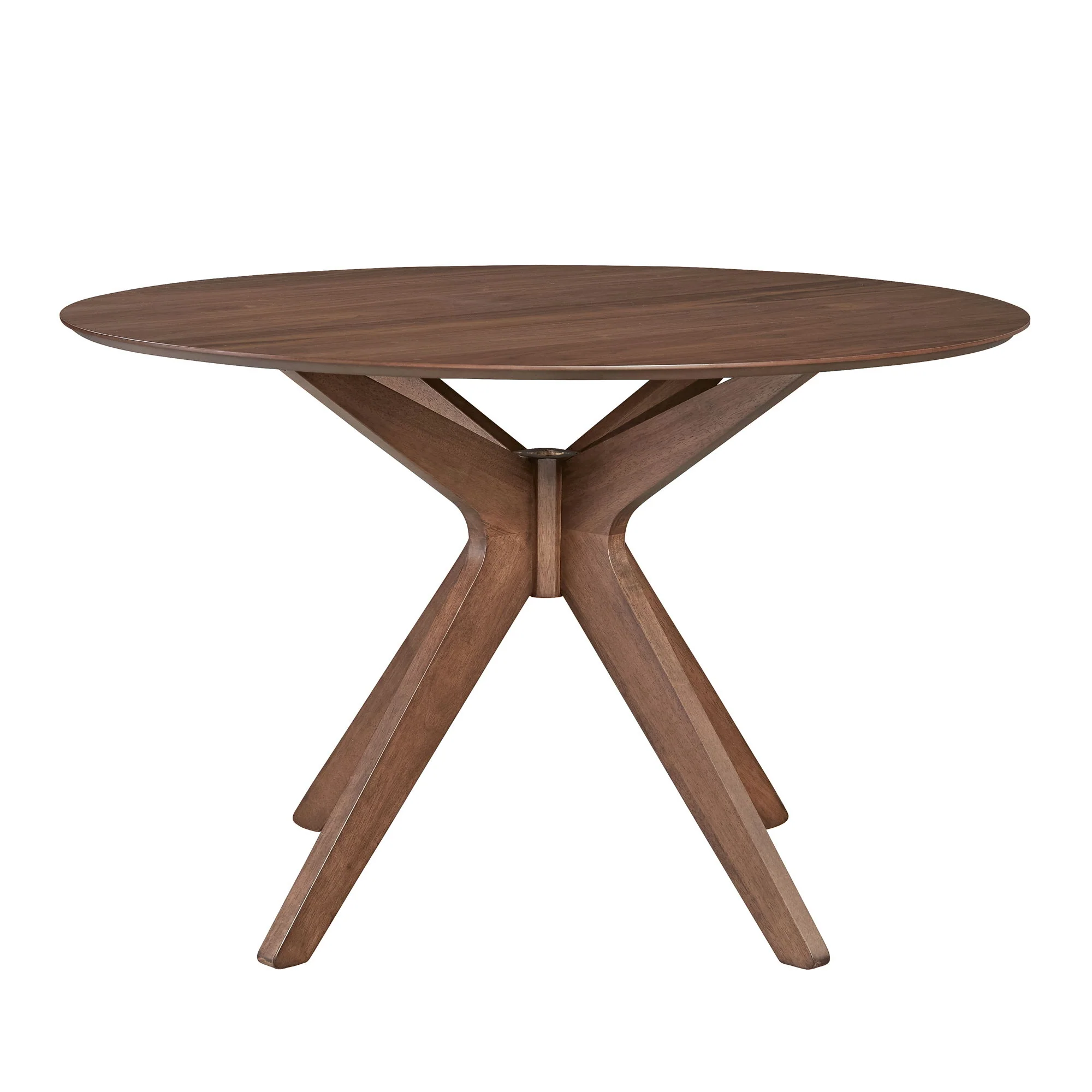 Space Savers - Round Pedestal Table - Walnut - Image 3