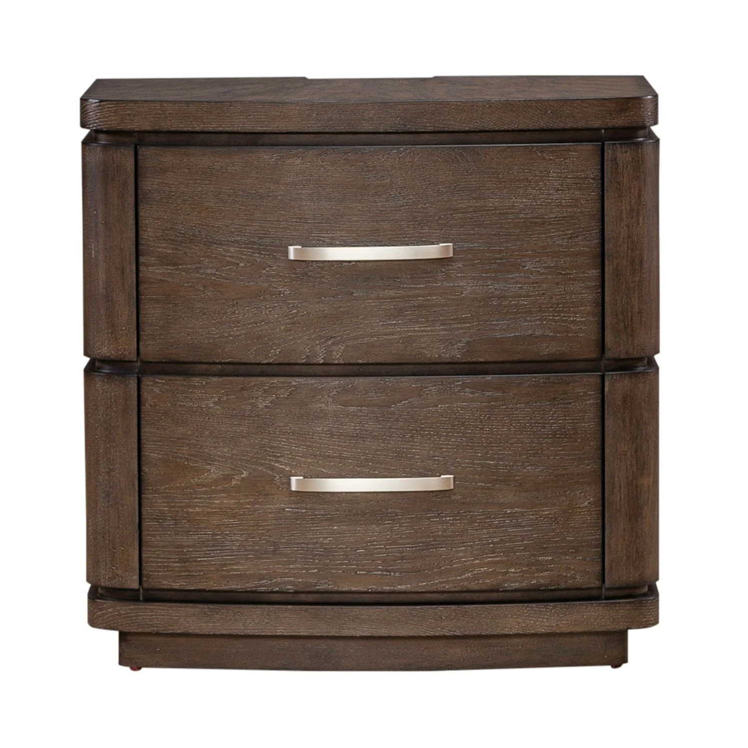 Cascade Falls - Nightstand With Charging Station - Satin Espresso - Image 3