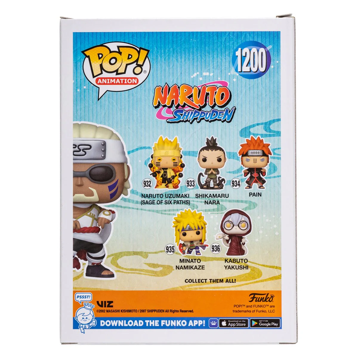 Funko Pop! Animation: Naruto Shippuden - Killer Bee #1200 Entertainment Earth Exclusive - Image 3