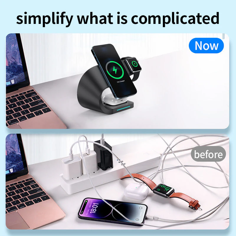 Fast Charging Compact iPhone Magnetic Charging Deck - Image 2