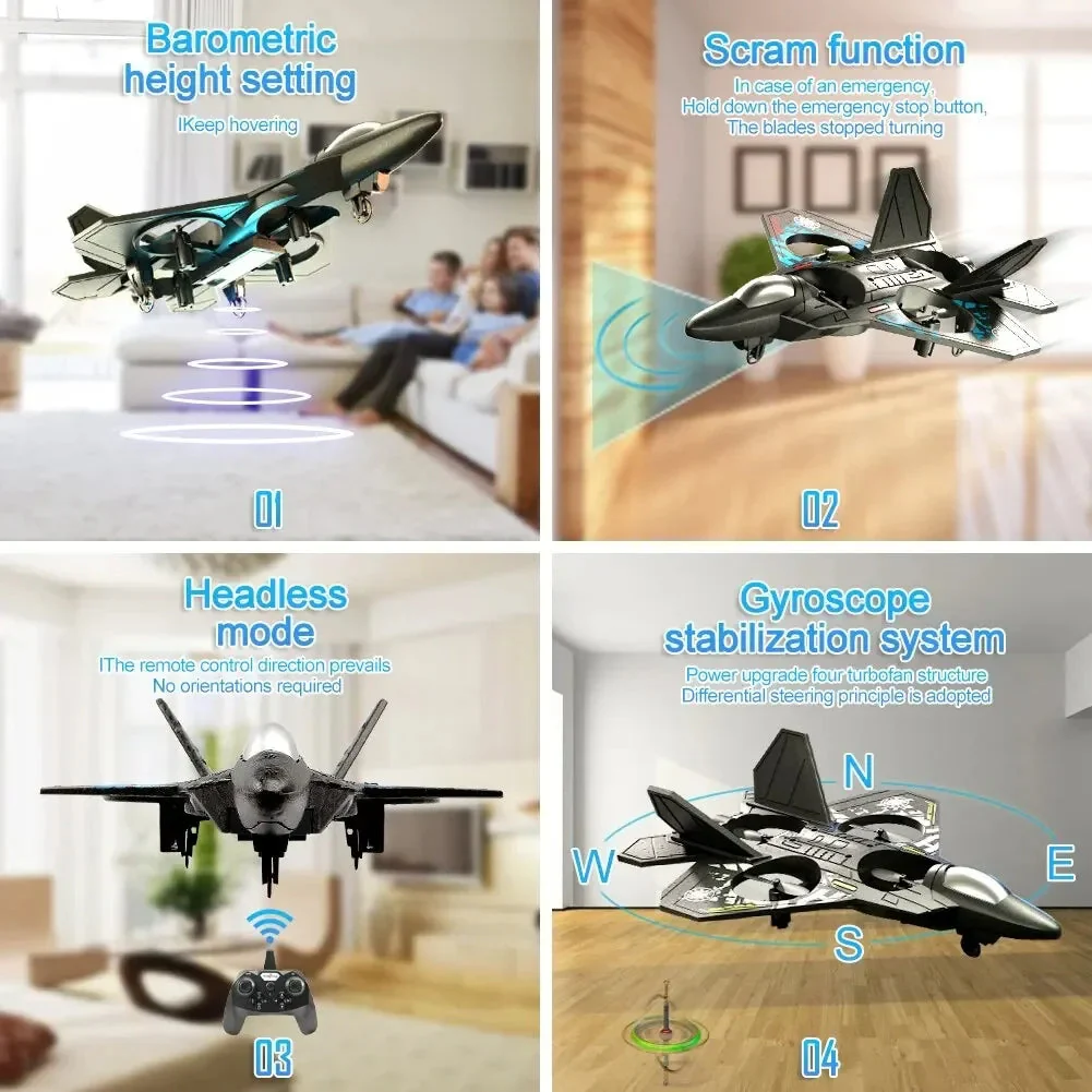 Anti-Collision RC Aerobatic Toy Airplane - Image 3