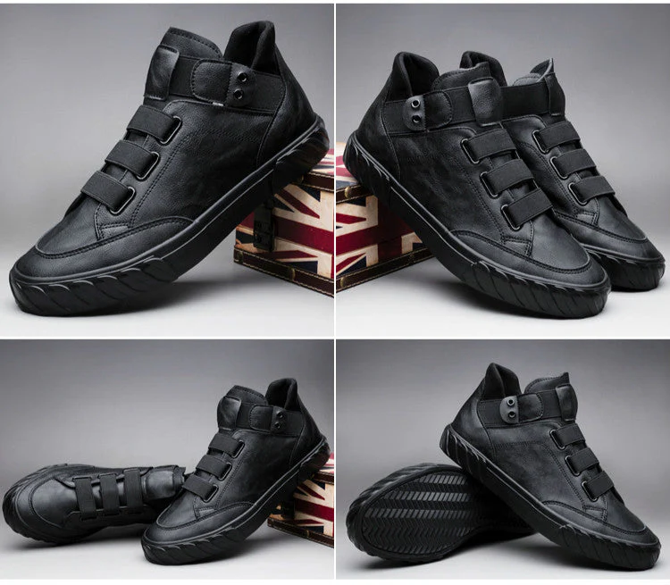 Airy Breathable Men Leather Shoes - Image 3