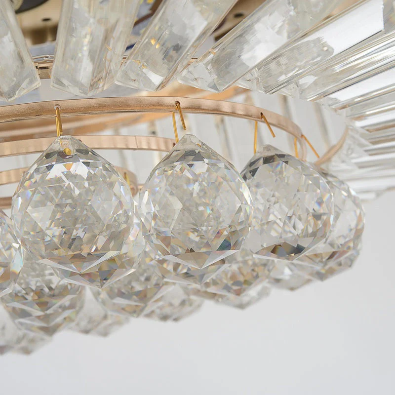 Melody Glow Crystal LED Ceiling Fan Speaker Lamp - Image 3