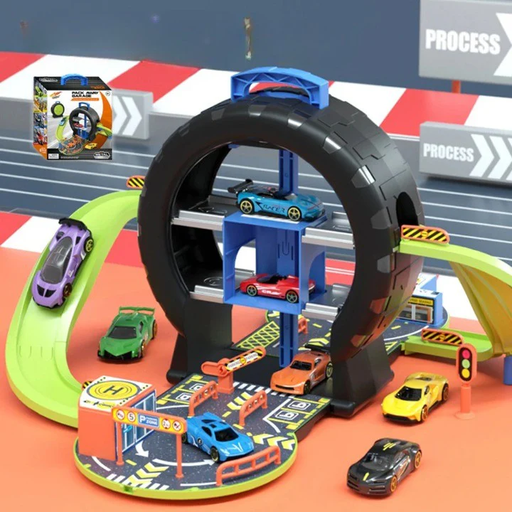 Interactive Mini Racers Car Toy Set - Image 1