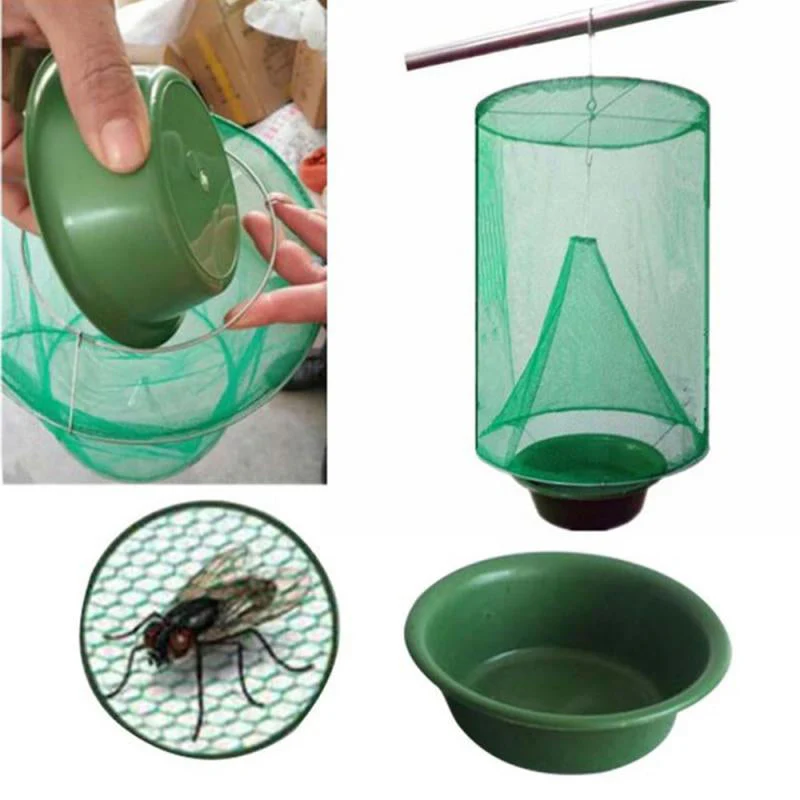 Reusable Hanging Cage Net Fly Trap - Image 2