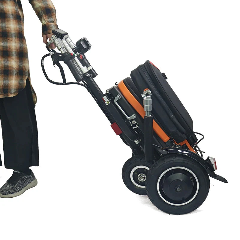Foldable 4-Wheel Electric Elderly Mobility Scooter - Image 3