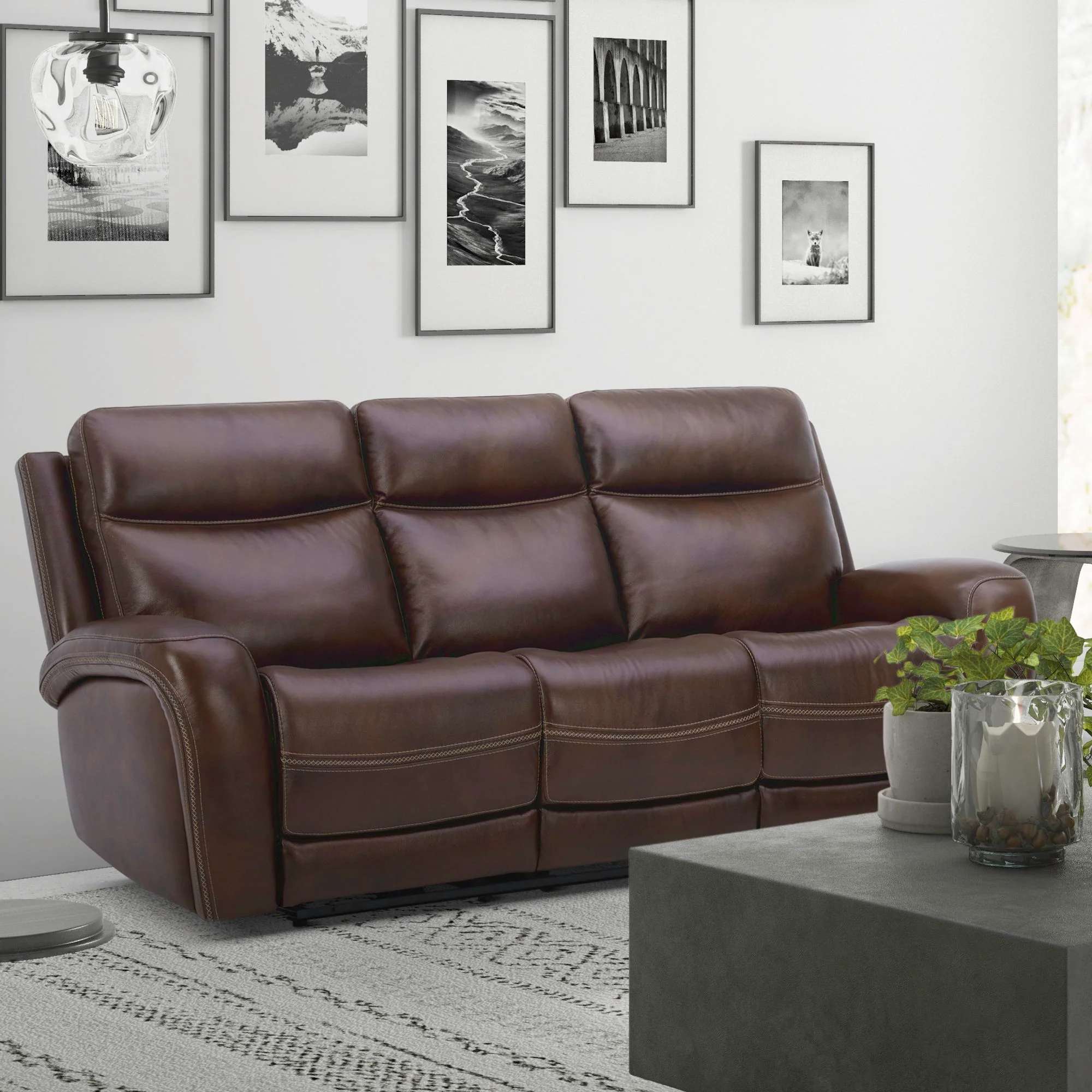 Blair - Sofa P2 & ZG - Cognac - Image 1