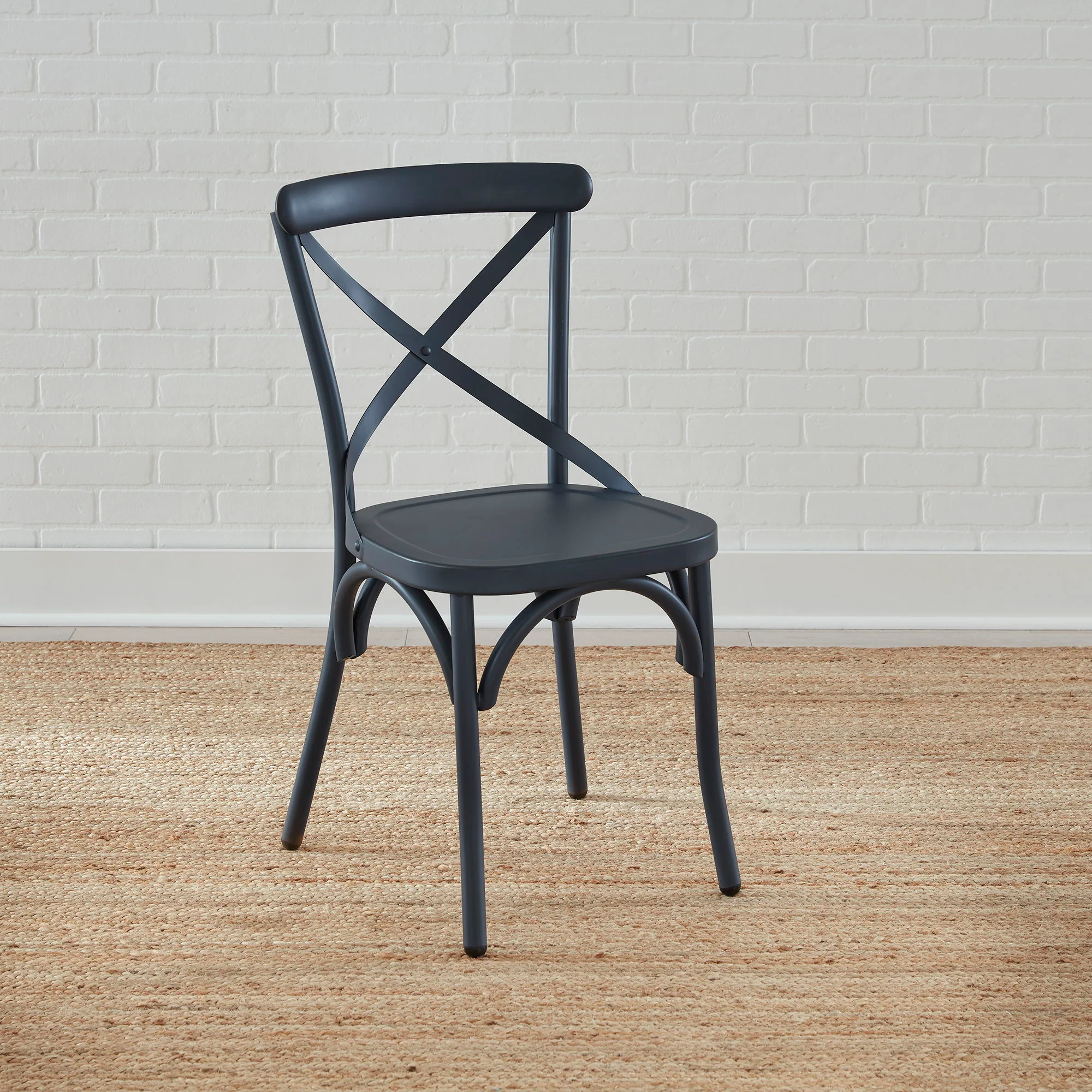 Vintage Series - X Back Side Chair - Image 1