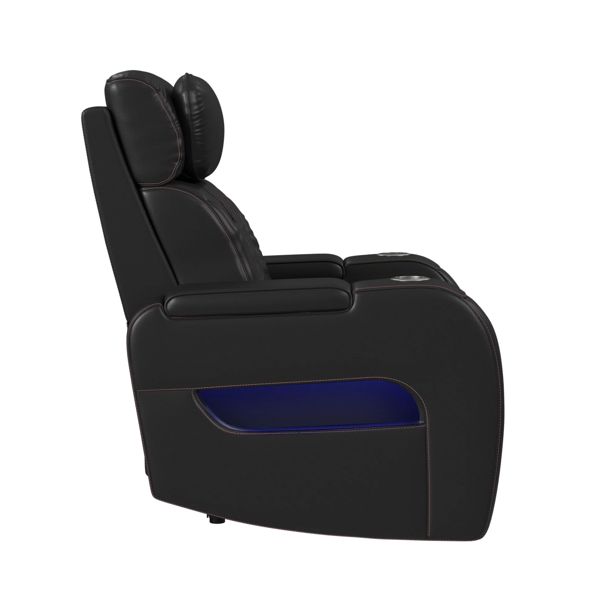 Prime Time - P3 Recliner With LED And Wireless Charger Pocket - Image 3
