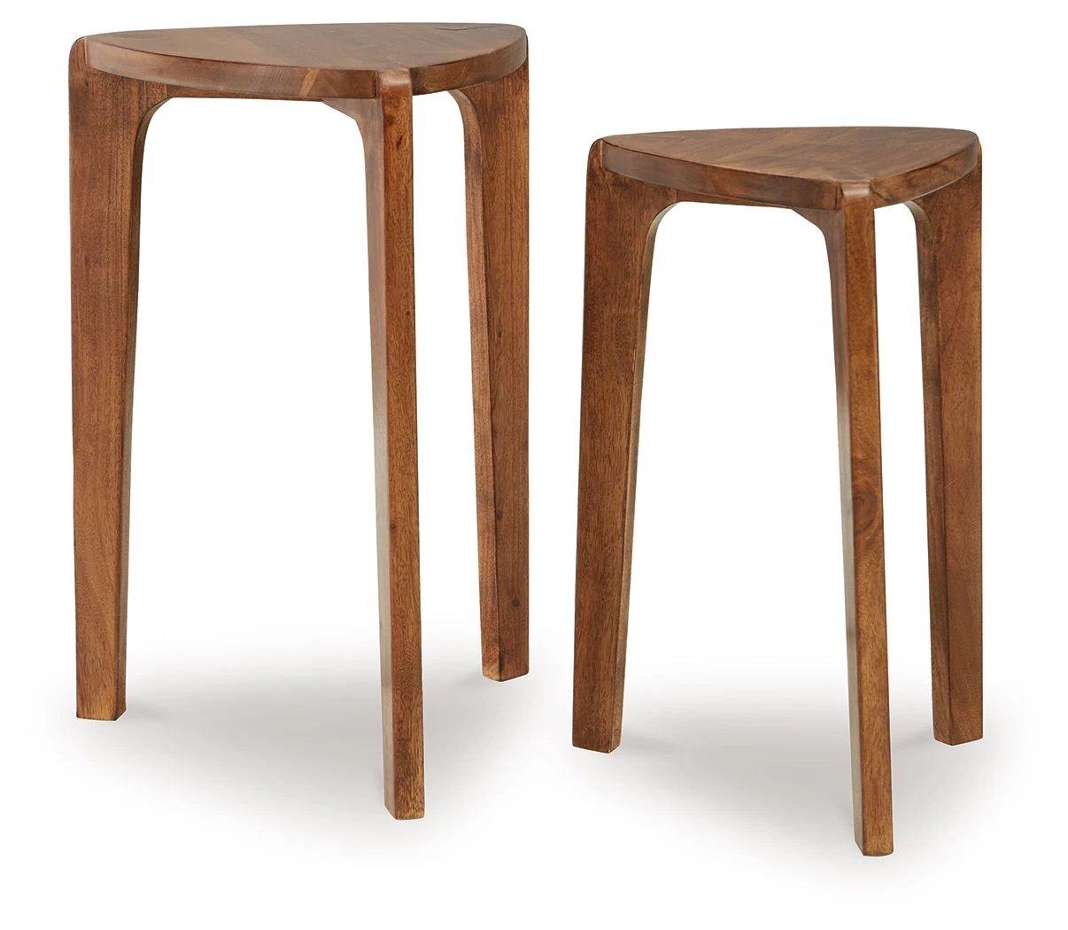 Brynnleigh – Accent Table Set (Set of 2) – Medium Brown