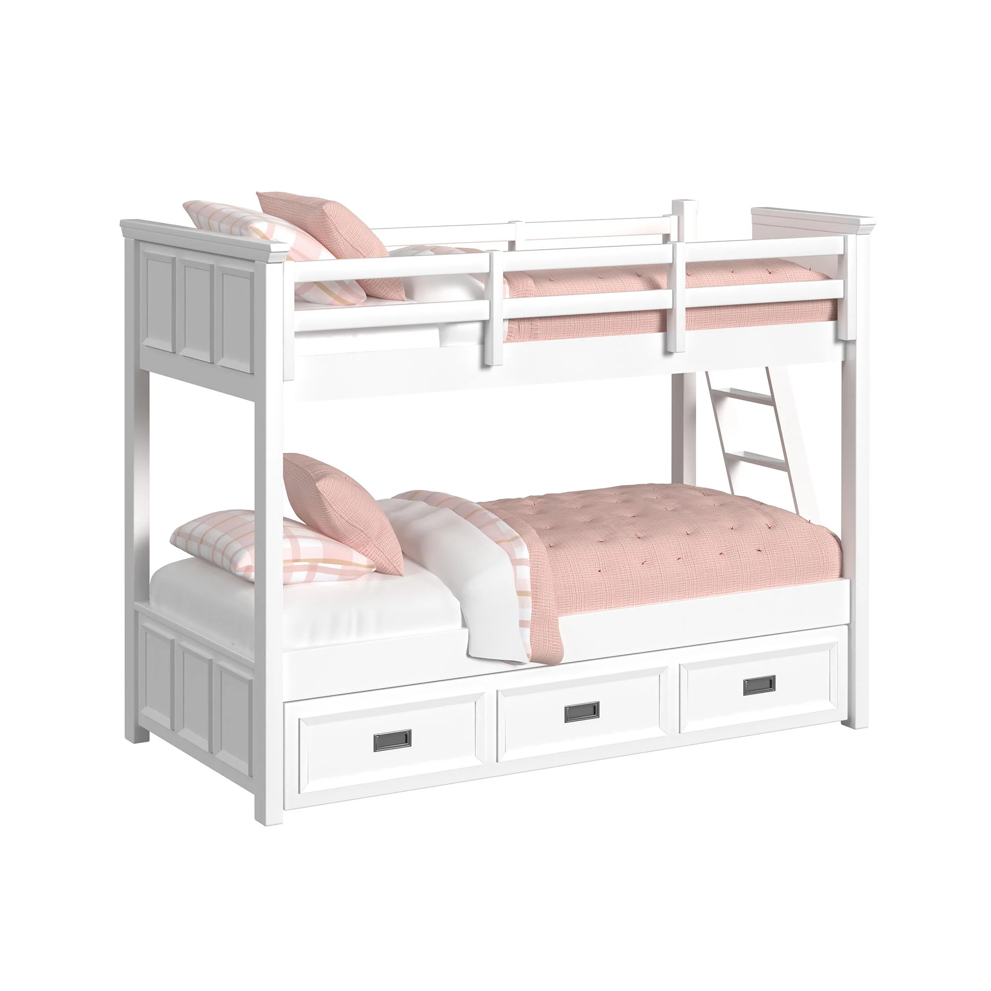 Hampton Kids – Bunk With Ladder And Trundle