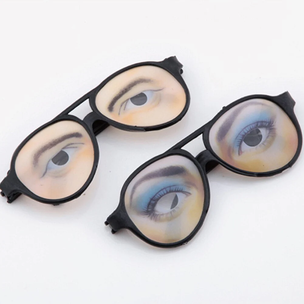 Tricky Glasses With Fake Eyes - Image 2