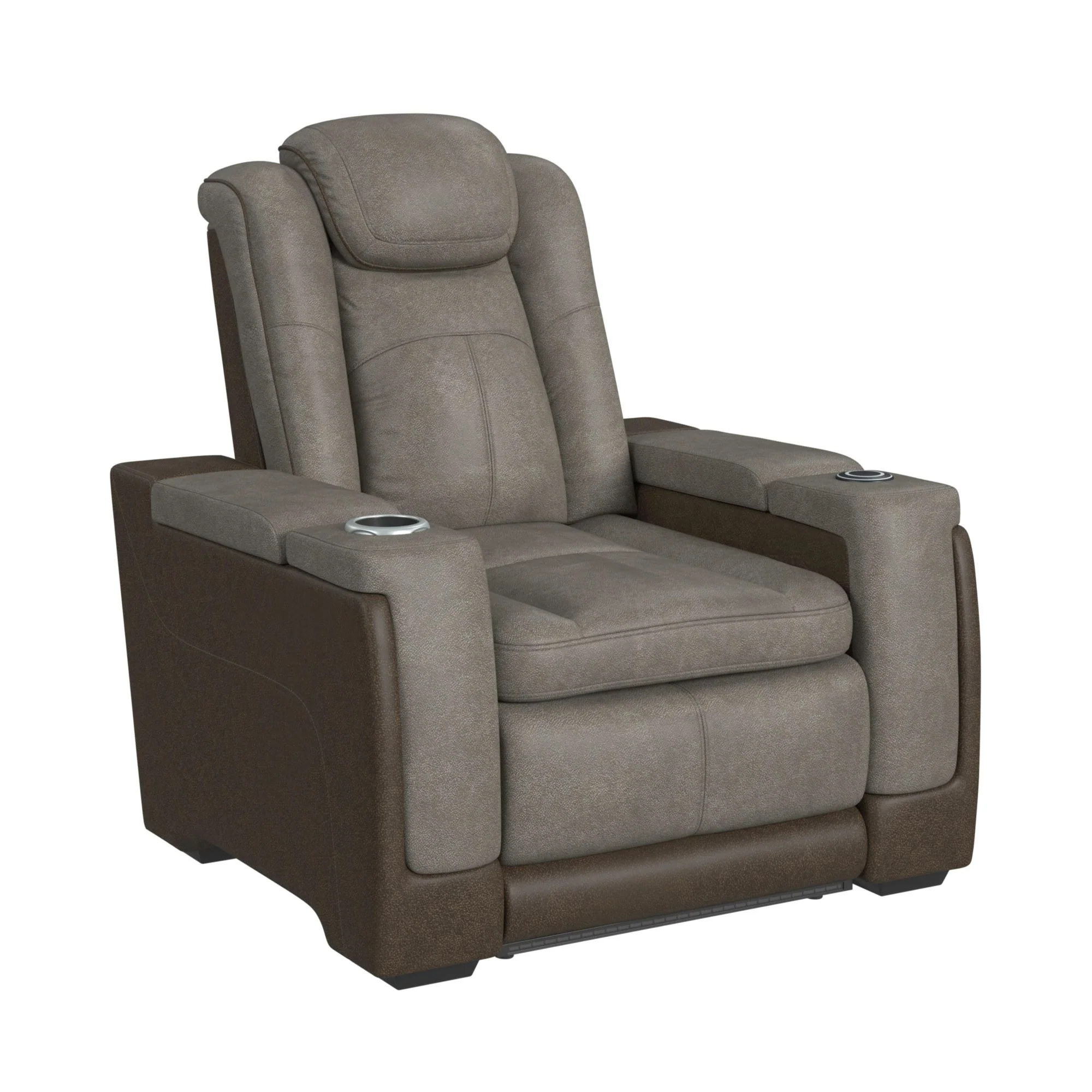 Lantana – Power Motion Recliner With Power Headrest, LED , Wireless Charger And Cup Holder