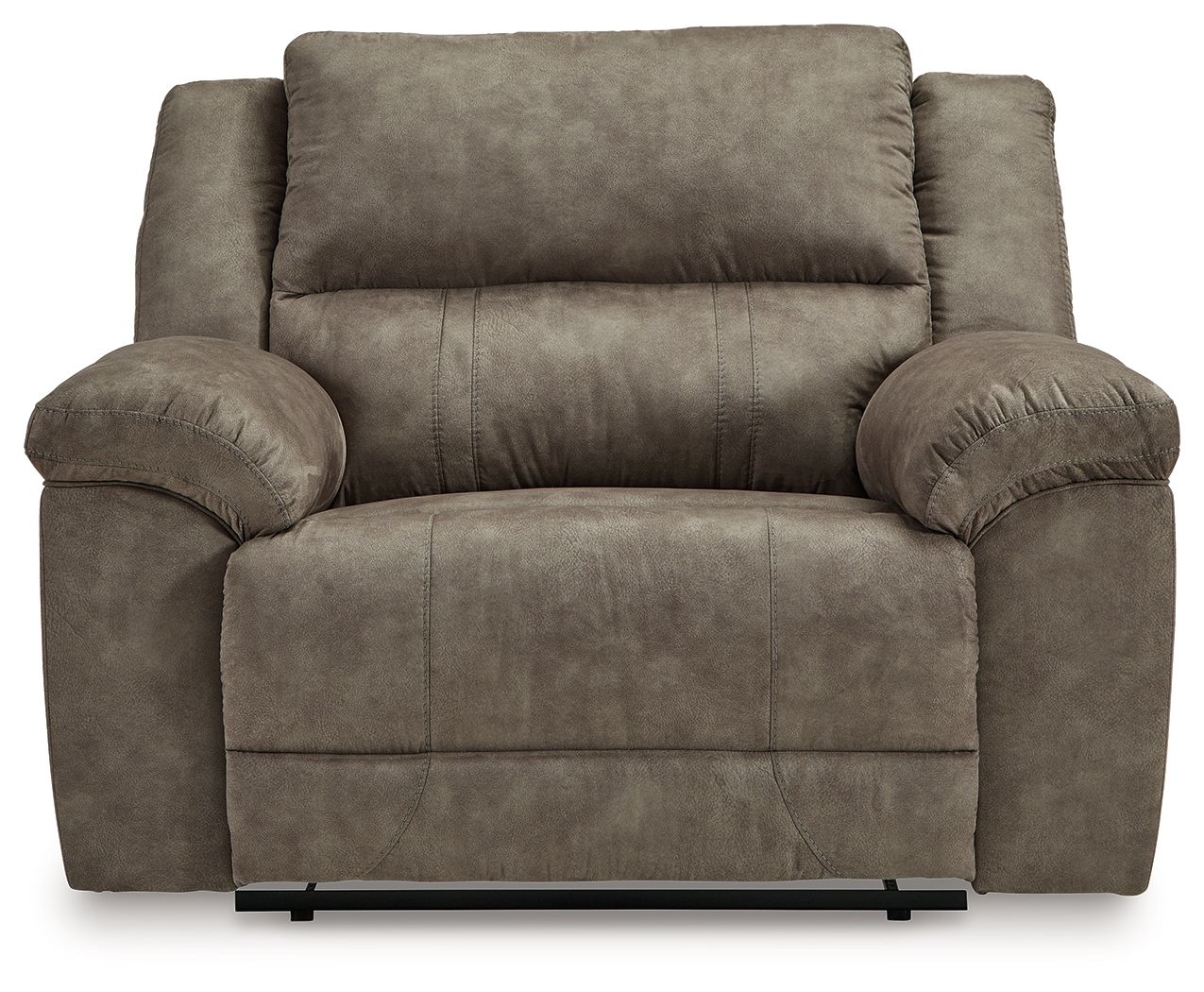 Laresview - Zero Wall Wide Seat Recliner - Fossil - Image 2